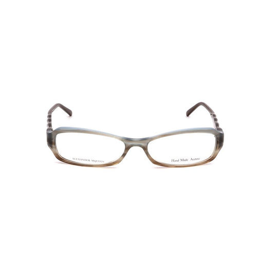 Braune Acetat-Rahmen von Alexander McQueen