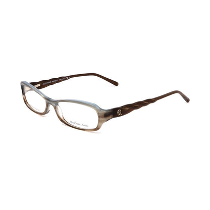 Braune Acetat-Rahmen von Alexander McQueen