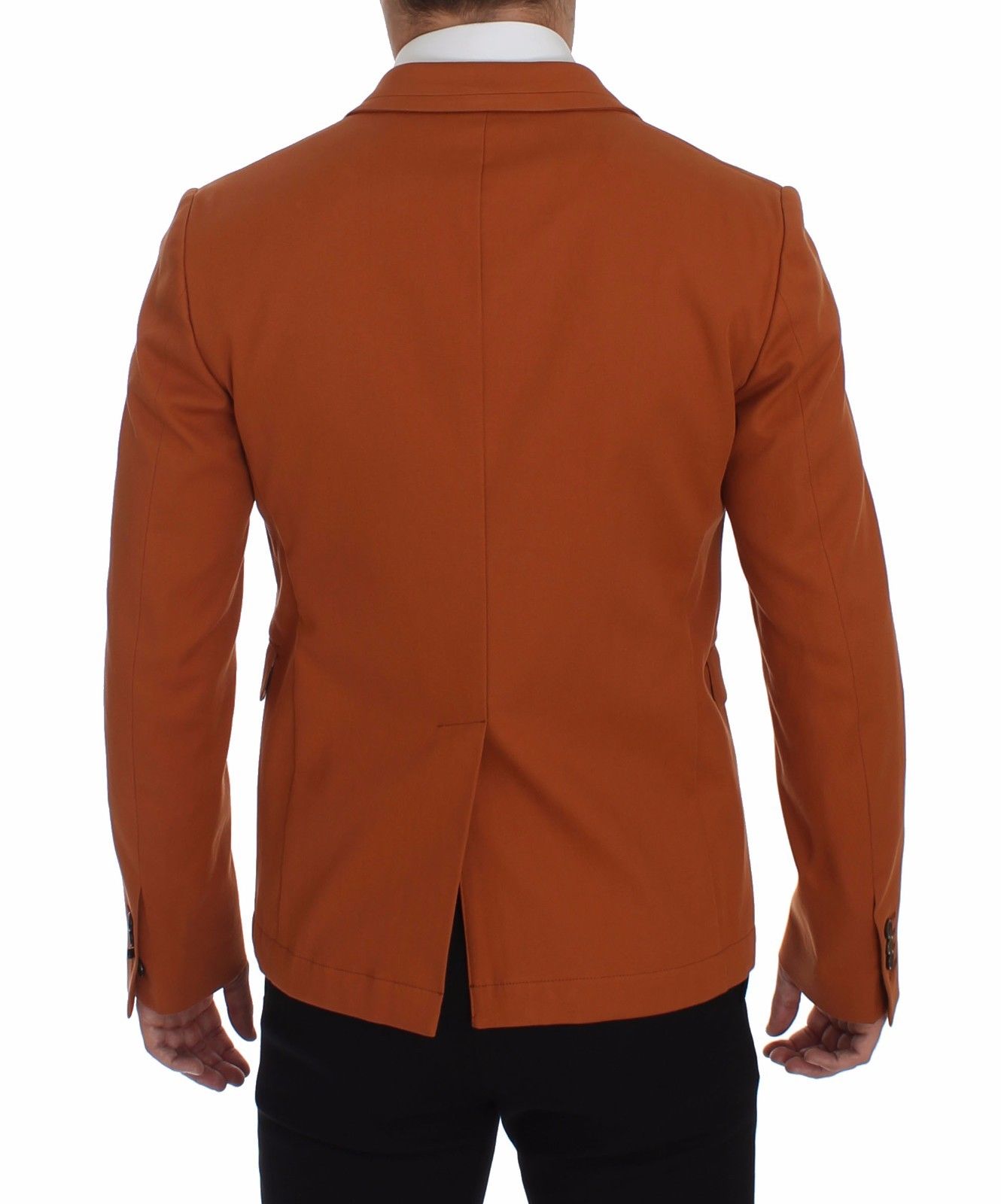 Dolce &amp; Gabbana Oranger Baumwoll-Stretch-Blazer