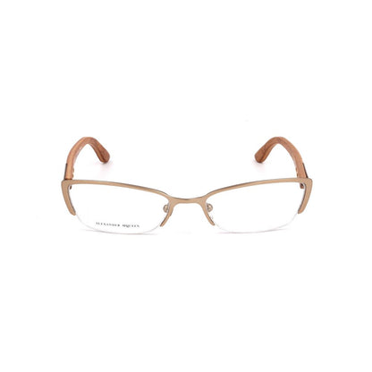 Braune Metallrahmen von Alexander McQueen