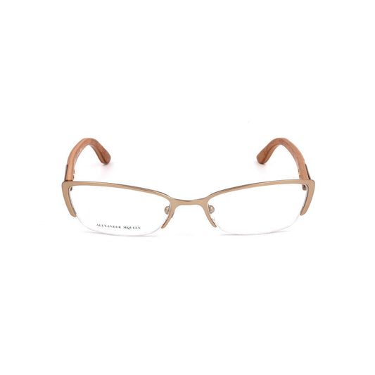 Braune Metallrahmen von Alexander McQueen