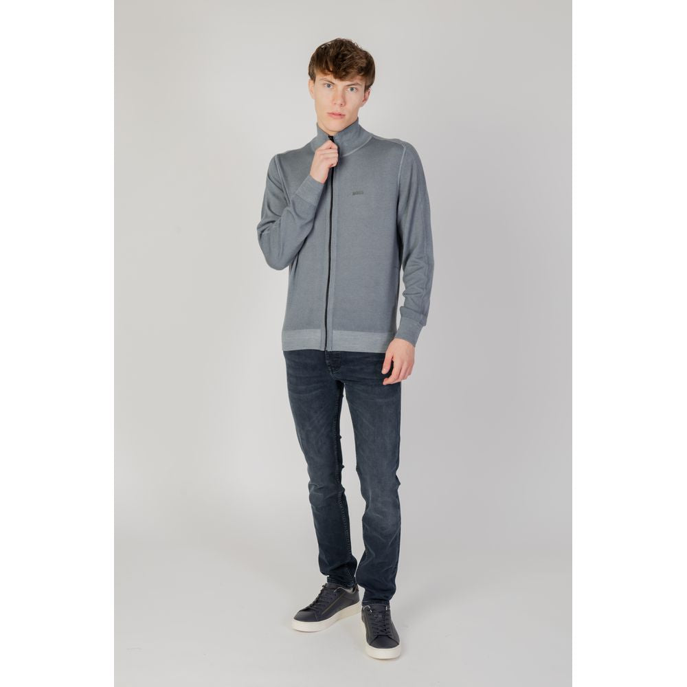 Hugo Boss Graue Wolljacke