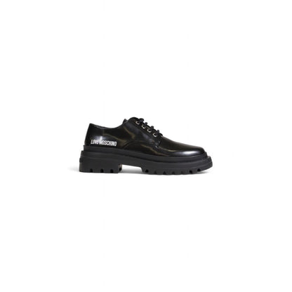 Love Moschino Schwarze Polyethylen-Plattform