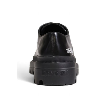 Love Moschino Schwarze Polyethylen-Plattform