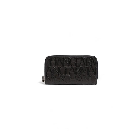 Armani Exchange – Schwarze Polyester-Geldbörse