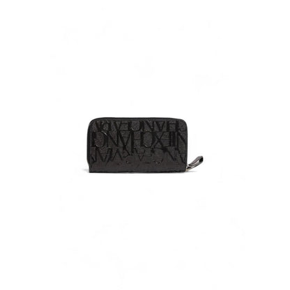 Armani Exchange – Schwarze Polyester-Geldbörse