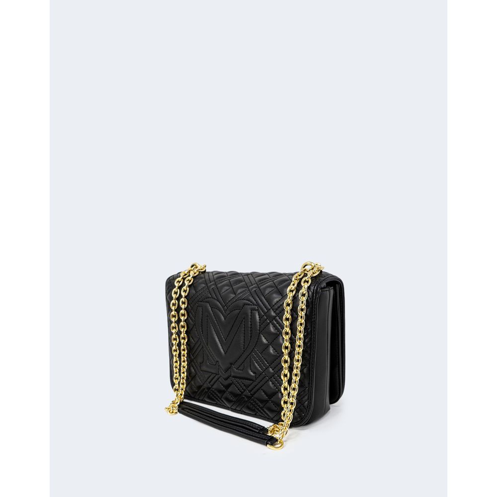 Love Moschino – Schwarze Handtasche aus Polyethylen