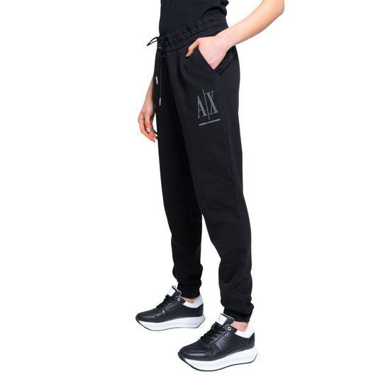 Armani Exchange – Zweifarbige Jogginghose aus Baumwolle