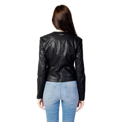Armani Exchange Schwarze Polyesterjacken und -mäntel
