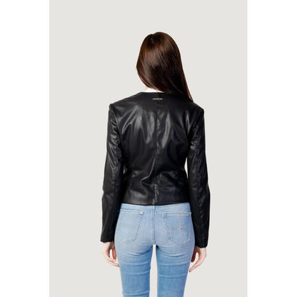 Armani Exchange Schwarze Polyesterjacken und -mäntel