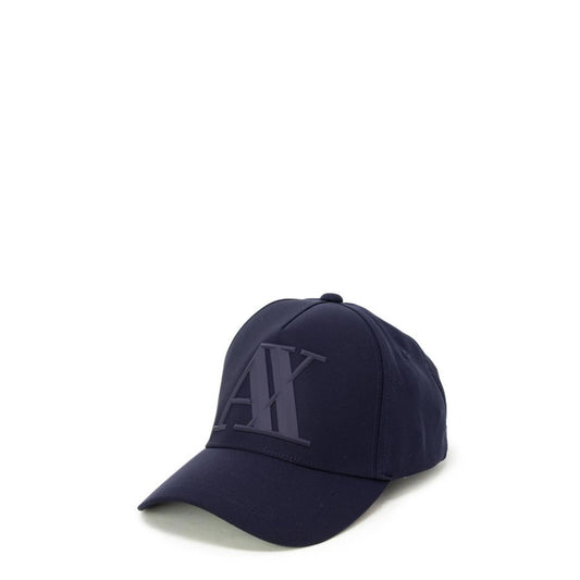 Armani Exchange – Baseballmütze aus Polyester in Blau