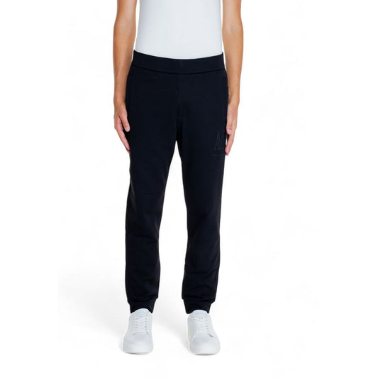 Armani Exchange – Schwarze Jogginghose aus Baumwolle