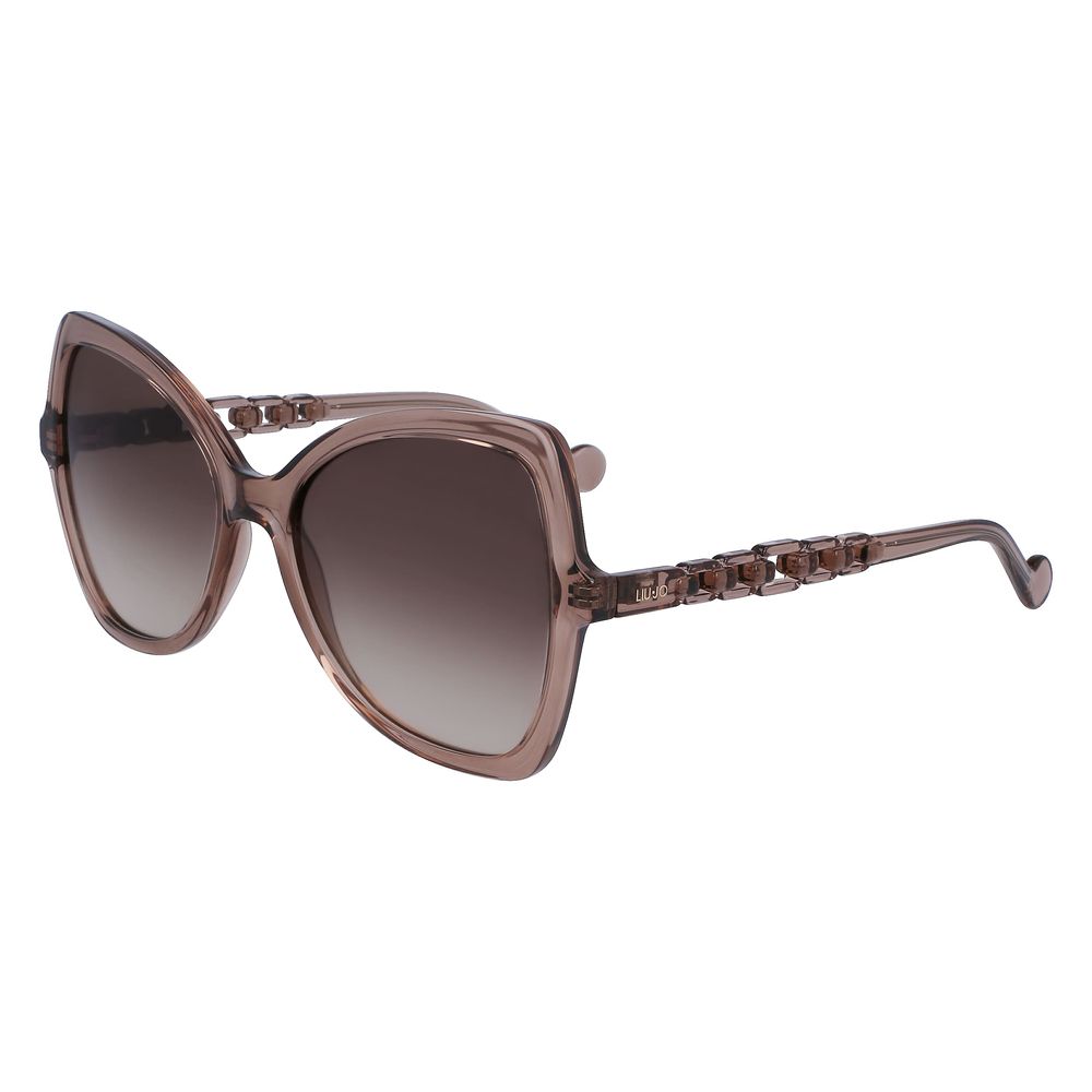 Liu Jo – Braune Sonnenbrille mit Bio-Injektion
