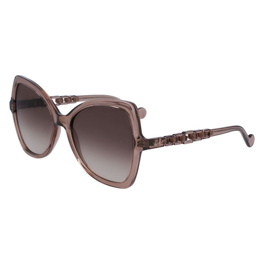 Liu Jo – Braune Sonnenbrille mit Bio-Injektion