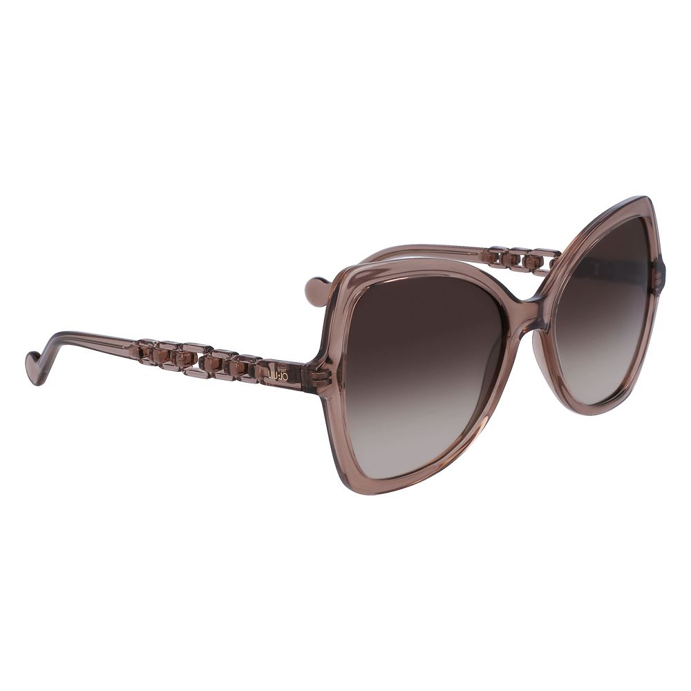 Liu Jo – Braune Sonnenbrille mit Bio-Injektion