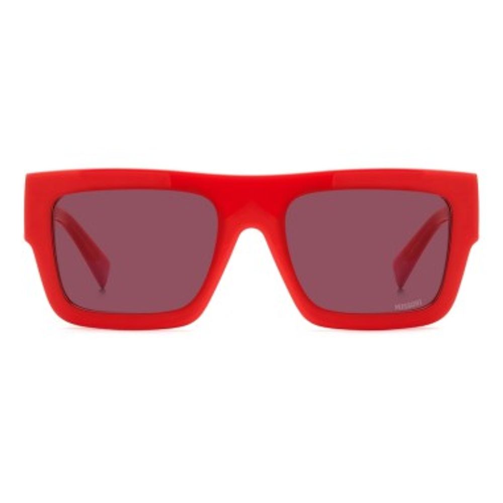 Missoni Rote Kunststoff-Sonnenbrille