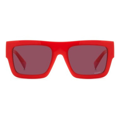 Missoni Rote Kunststoff-Sonnenbrille