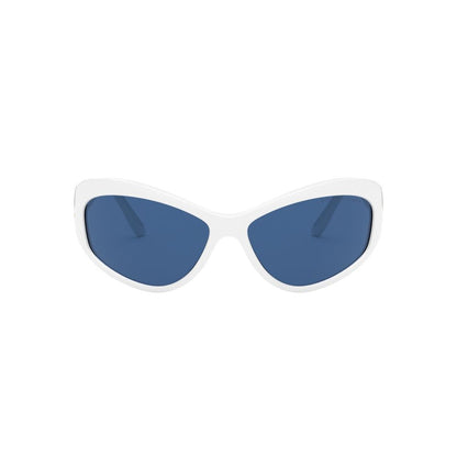 Ralph Lauren Sonnenbrille aus weißem Harz