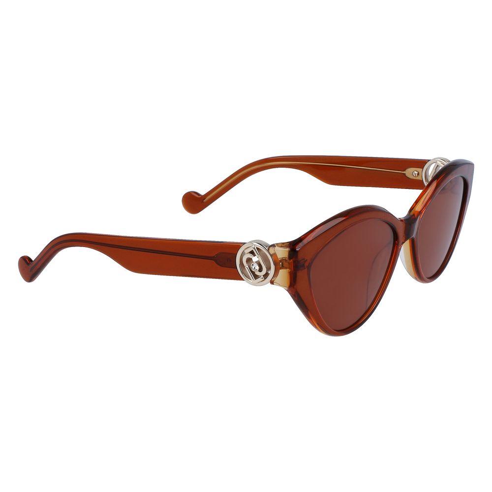 Liu Jo – Braune Acetat-Sonnenbrille