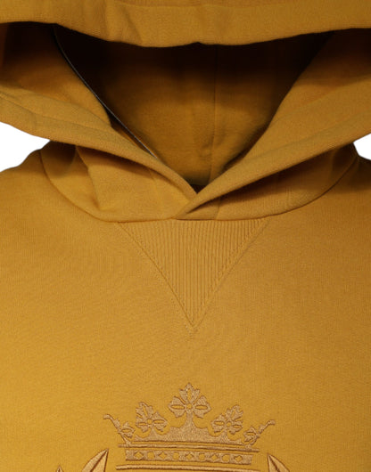 Dolce &amp; Gabbana Senf DG Kapuzenpullover für Herren