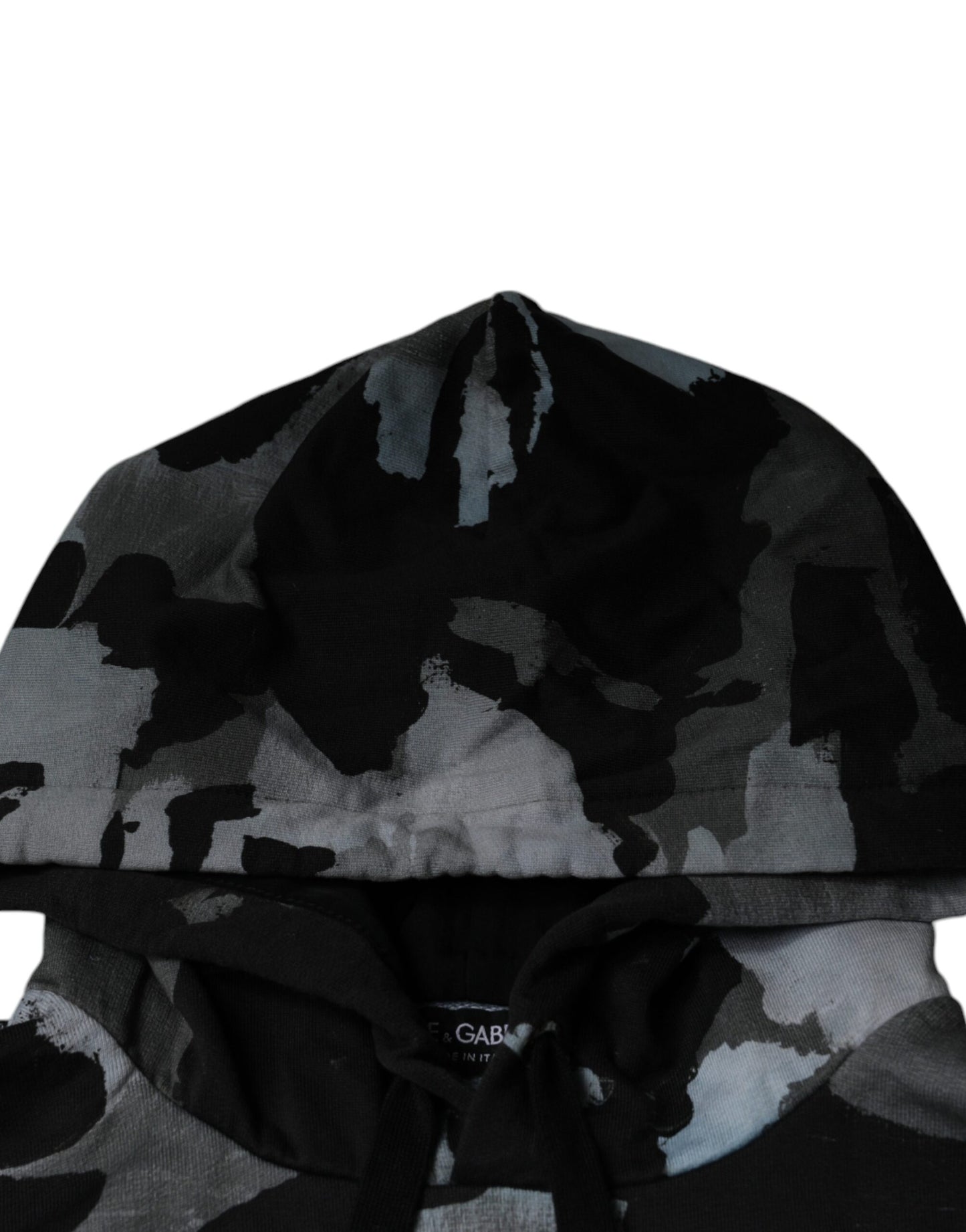 Dolce &amp; Gabbana Mehrfarbiger Camouflage-Kapuzenpullover für Herren