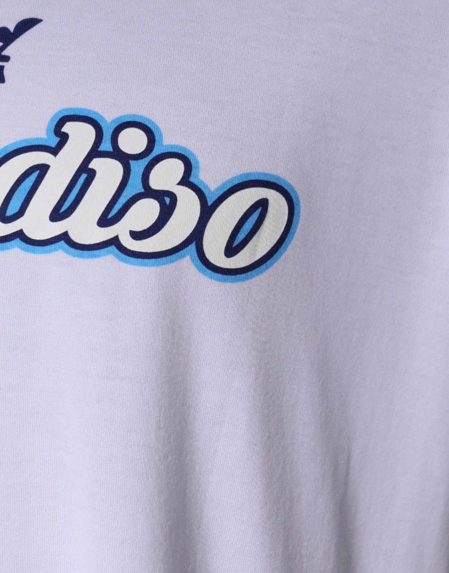 Dolce &amp; Gabbana – Weißes Paradiso-T-Shirt aus Baumwolle mit kurzen Ärmeln