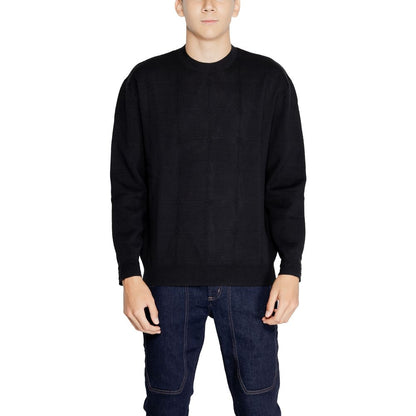 Armani Exchange – Schwarze Sportbekleidung aus Baumwolle