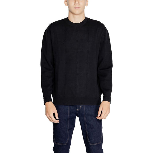 Armani Exchange – Schwarze Sportbekleidung aus Baumwolle