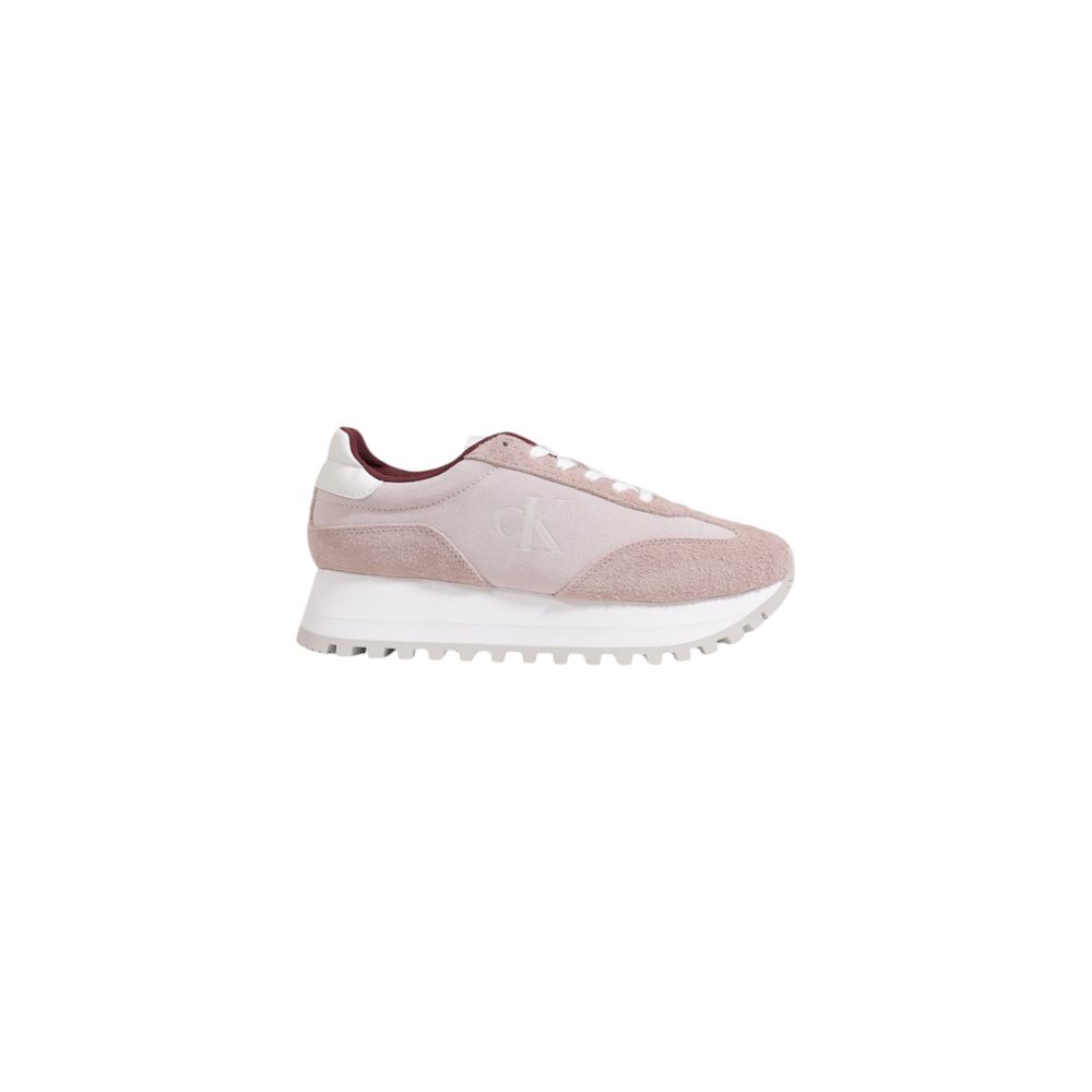 Calvin Klein Jeans – Lila Ledersneaker