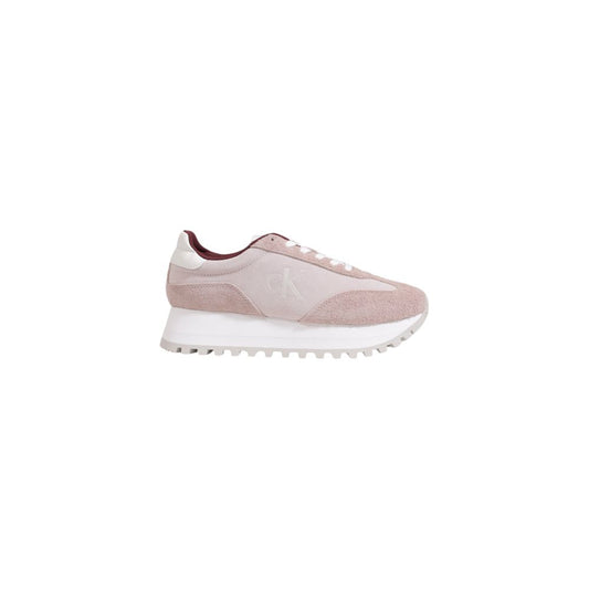 Calvin Klein Jeans – Lila Ledersneaker
