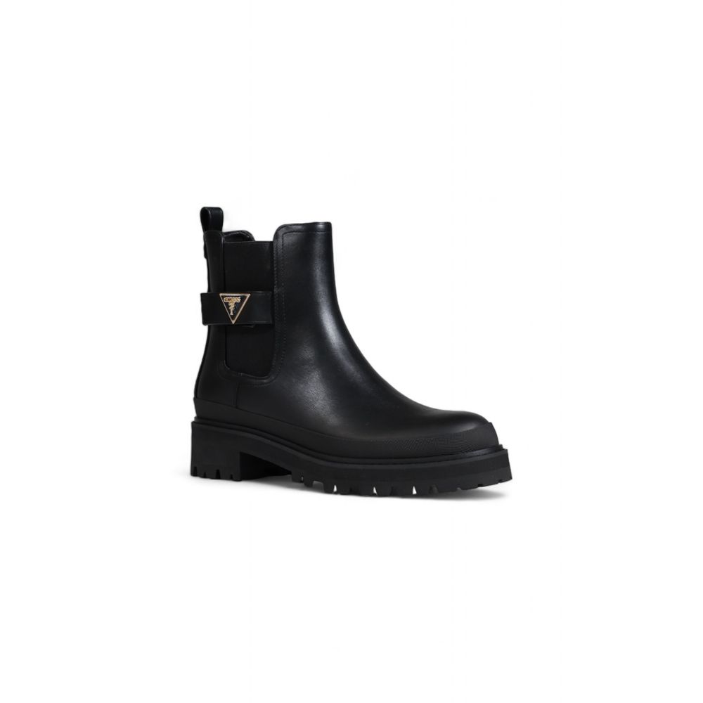 Guess – Knöchelstiefel aus Polyethylen in Schwarz
