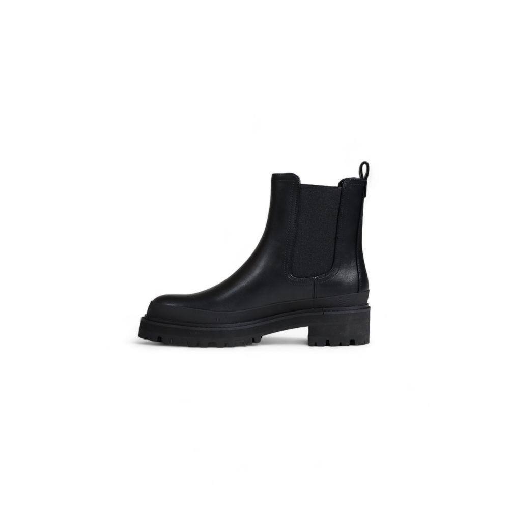 Guess – Knöchelstiefel aus Polyethylen in Schwarz