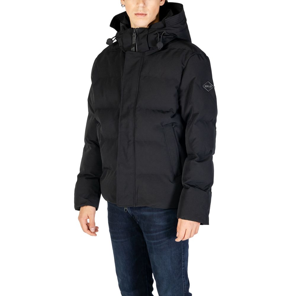 Replay Black Polyamide Jackets &amp; Coat