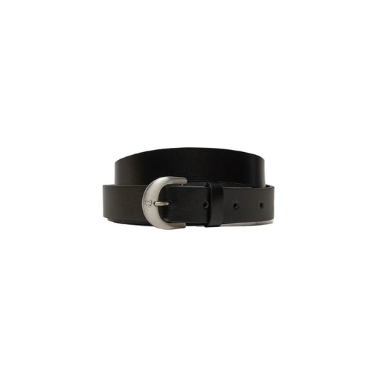 Calvin Klein Jeans – Schwarzer Ledergürtel
