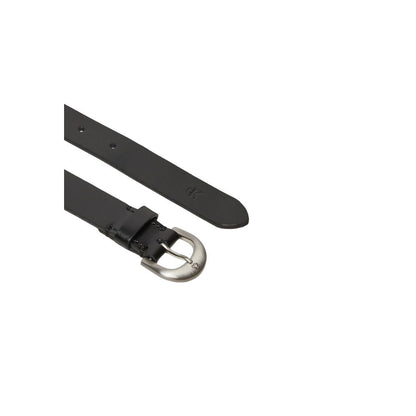 Calvin Klein Jeans – Schwarzer Ledergürtel
