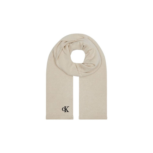 Calvin Klein Beige Baumwollschal