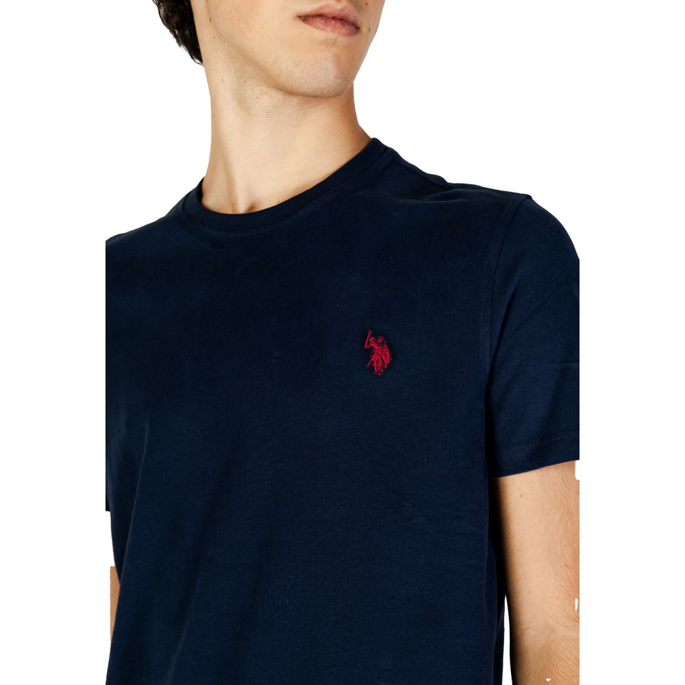 US POLO ASSN. Blue Cotton T-Shirt