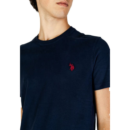 US POLO ASSN. Blue Cotton T-Shirt