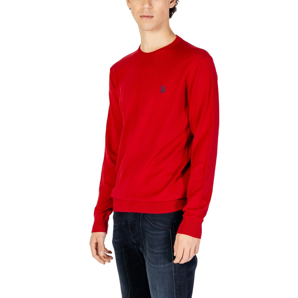 US POLO ASSN. Red Cotton Sweater