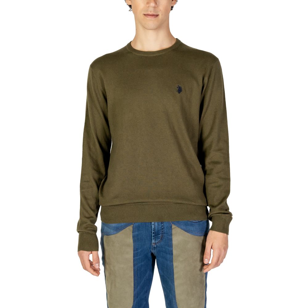 US POLO ASSN. Green Cotton Sweater