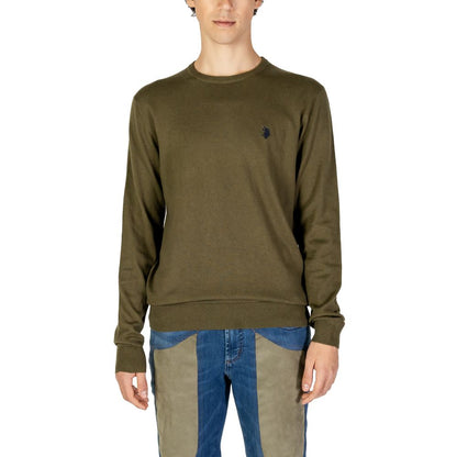 US POLO ASSN. Green Cotton Sweater