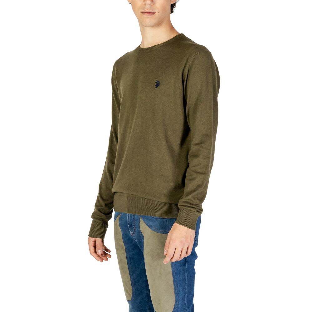 US POLO ASSN. Green Cotton Sweater