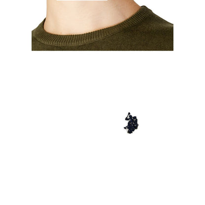 US POLO ASSN. Green Cotton Sweater