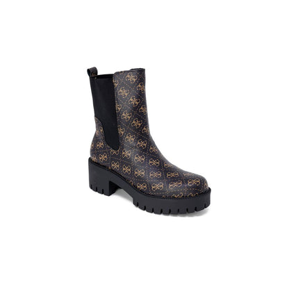 Guess Black Leather Ankle