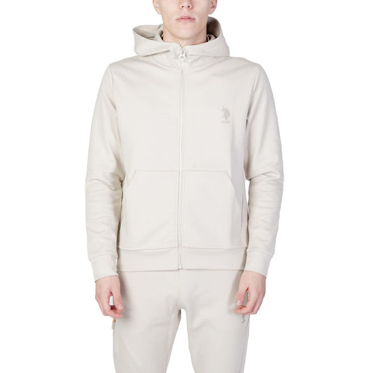 US POLO ASSN. Beige Cotton Hoody