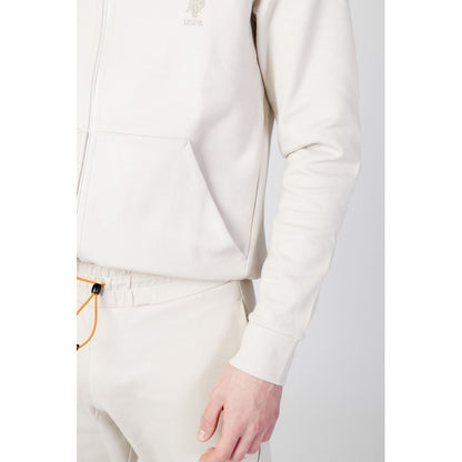 US POLO ASSN. Beige Cotton Hoody