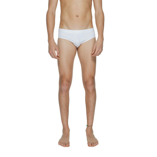 Calvin Klein – Badeslip aus Polyamid in Weiß