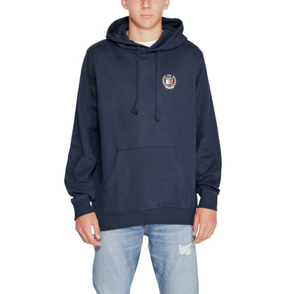 Tommy Hilfiger Jeans Blue Cotton Hoody