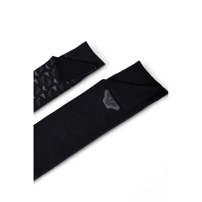 Emporio Armani Underwear – Schwarze Baumwollsocke