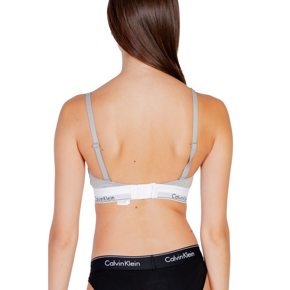 Calvin Klein Underwear Grauer Baumwoll-BH